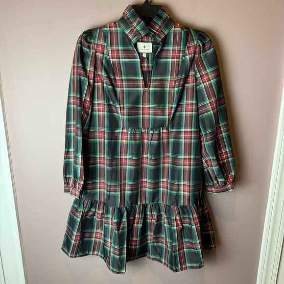 NWT Tuckernuck Highland Tartan Palmerston Dress XS S XL - Picture 4 of 11